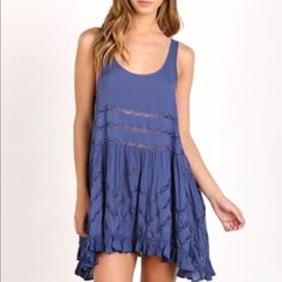 Free People Dresses & Skirts - NWOT Free People Voile Trapeze Slip Dress Size S